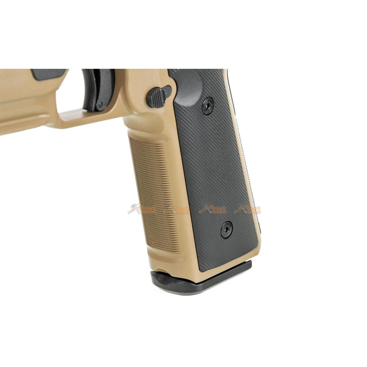 EMG Hudson H9 ガスブローバック GBB (ダークアース色)-AIRSOFT GOGO エアガン・サバゲー用品通販