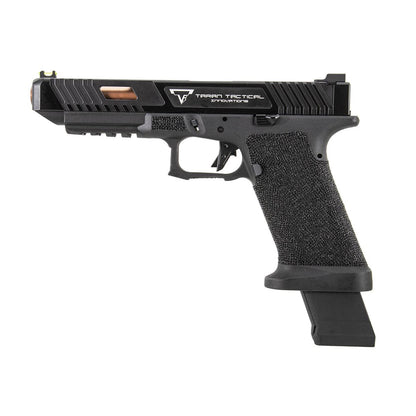 EMG カスタム TTIコンバットマスターG34 Co2 GBBピストル オメガフレーム付き (EMG ＆TTIライセンス) -ブラック-AIRSOFT GOGO エアガン・サバゲー用品通販