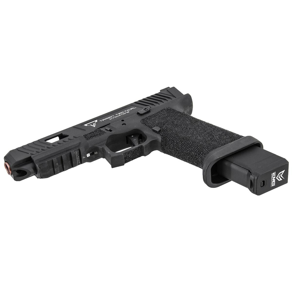 EMG カスタム TTIコンバットマスターG34 Co2 GBBピストル オメガフレーム付き (EMG ＆TTIライセンス) -ブラック-AIRSOFT GOGO エアガン・サバゲー用品通販