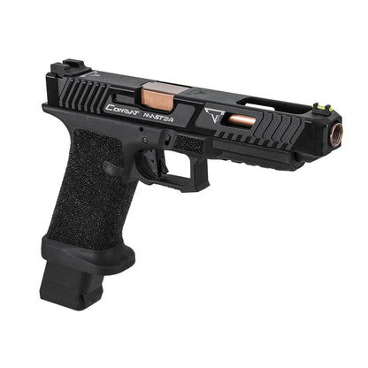 EMG カスタム TTIコンバットマスターG34 Co2 GBBピストル オメガフレーム付き (EMG ＆TTIライセンス) -ブラック-AIRSOFT GOGO エアガン・サバゲー用品通販