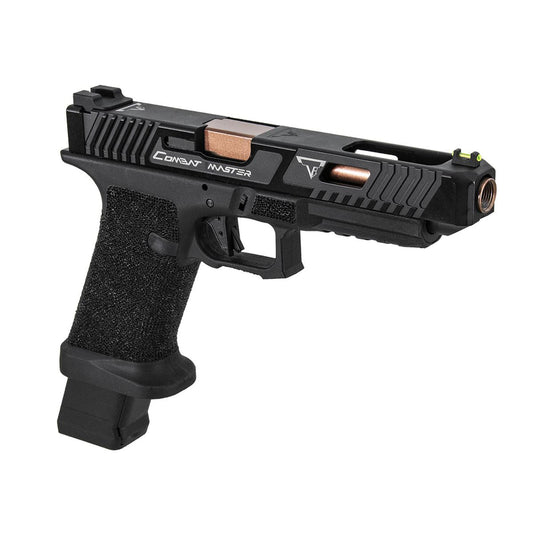 EMG カスタム TTIコンバットマスターG34 Co2 GBBピストル オメガフレーム付き (EMG ＆TTIライセンス) -ブラック-AIRSOFT GOGO エアガン・サバゲー用品通販