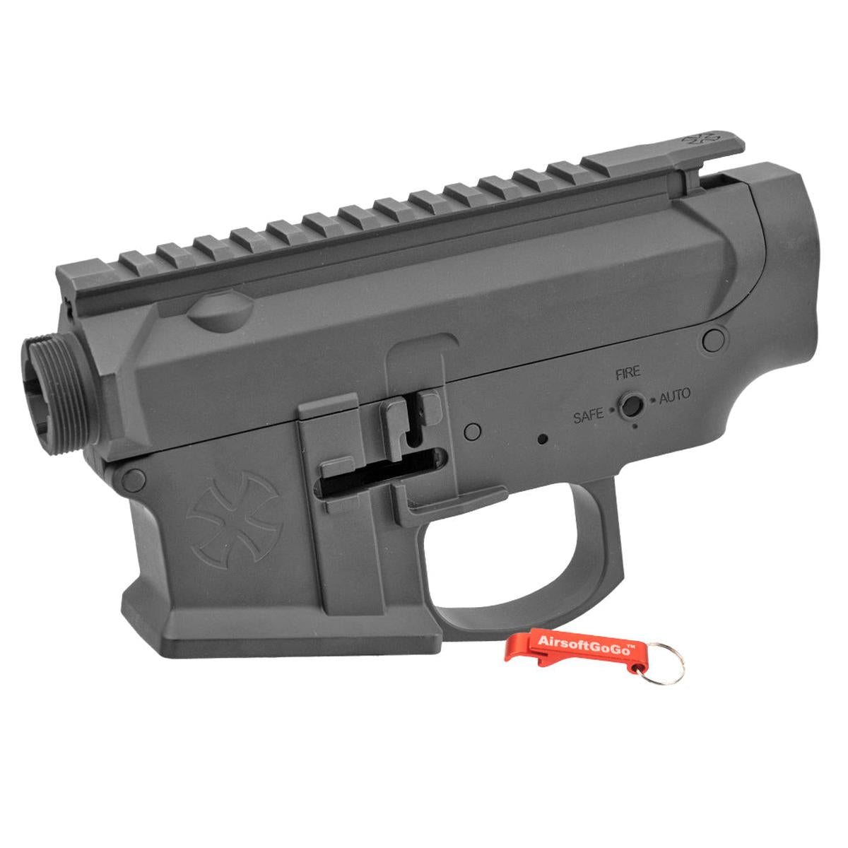 EMG Noveske / APS Phantom Extremis / APS ASR シリーズ用 EMG NOVESKE Gen.4 フレームセット (ブラック)-AIRSOFT GOGO エアガン・サバゲー用品通販
