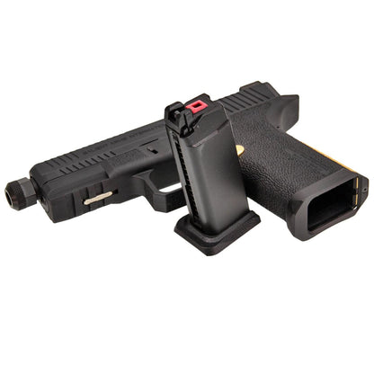EMG SAI BLU コンバット グロックカスタム GBB ガスブローバック (タイプ: グリーンガス マガジン)-AIRSOFT GOGO エアガン・サバゲー用品通販