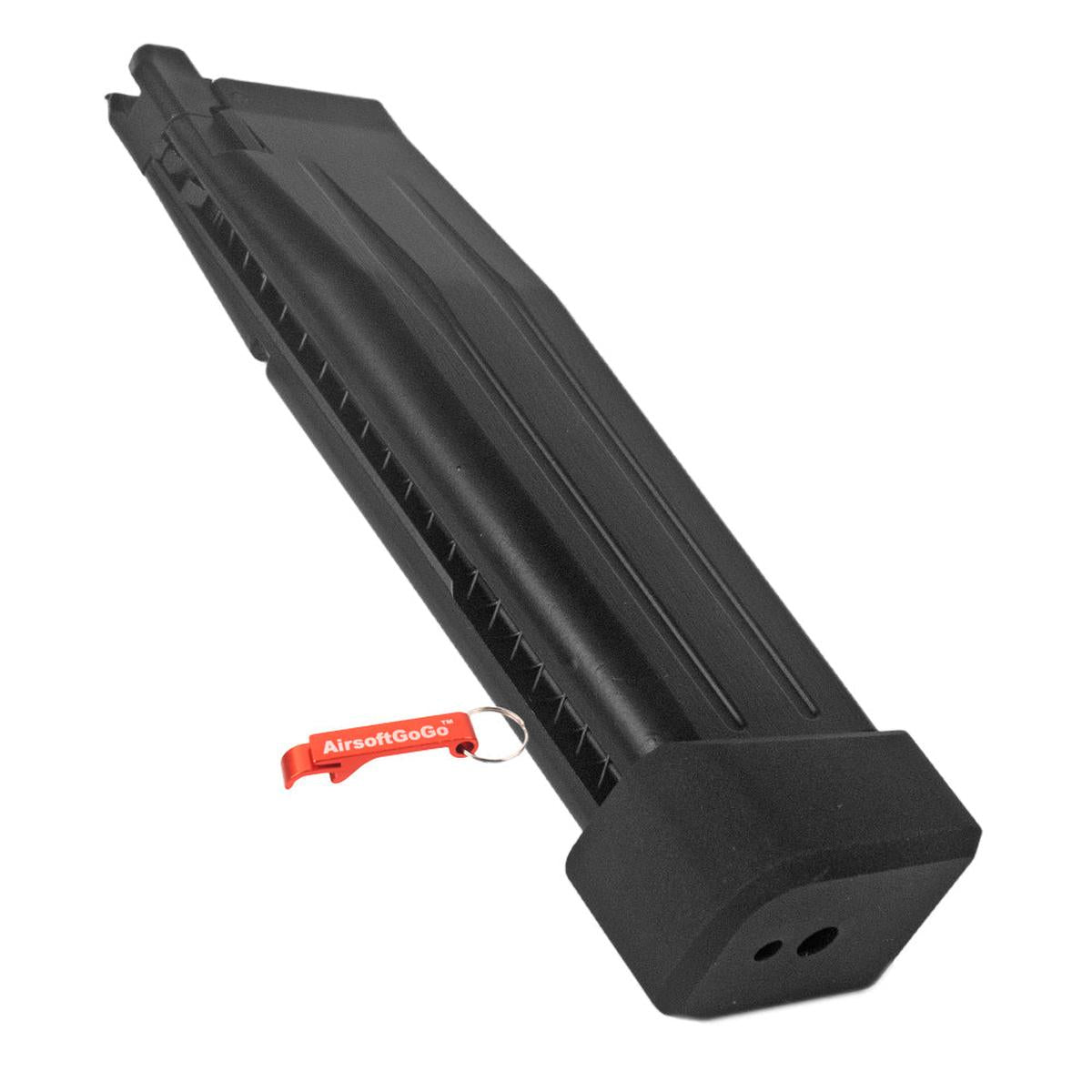 EMG SAI ガスブローバック ハイキャパシリーズ用 メタル 30連ガスマガジン (ブラック)-AIRSOFT GOGO エアガン・サバゲー用品通販