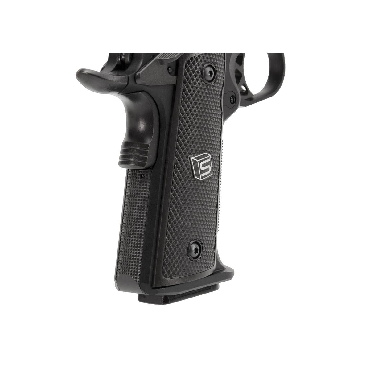 EMG / SAI RED 1911 ガス ブローバック (ブラック) - サバゲー 装備