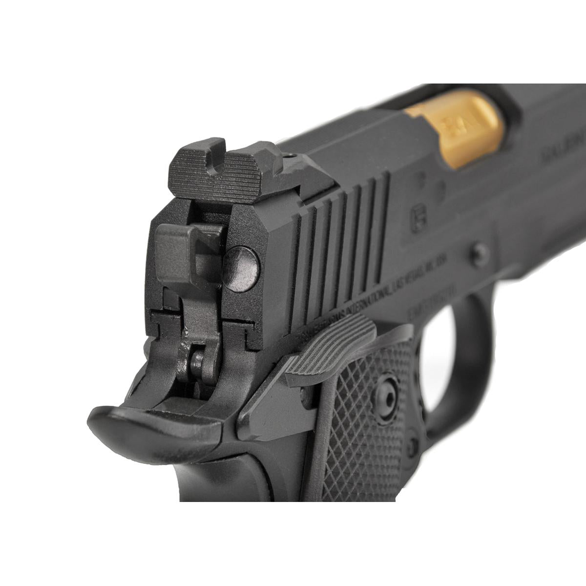 EMG / SAI RED 1911 ガス ブローバック (ブラック) - サバゲー 装備