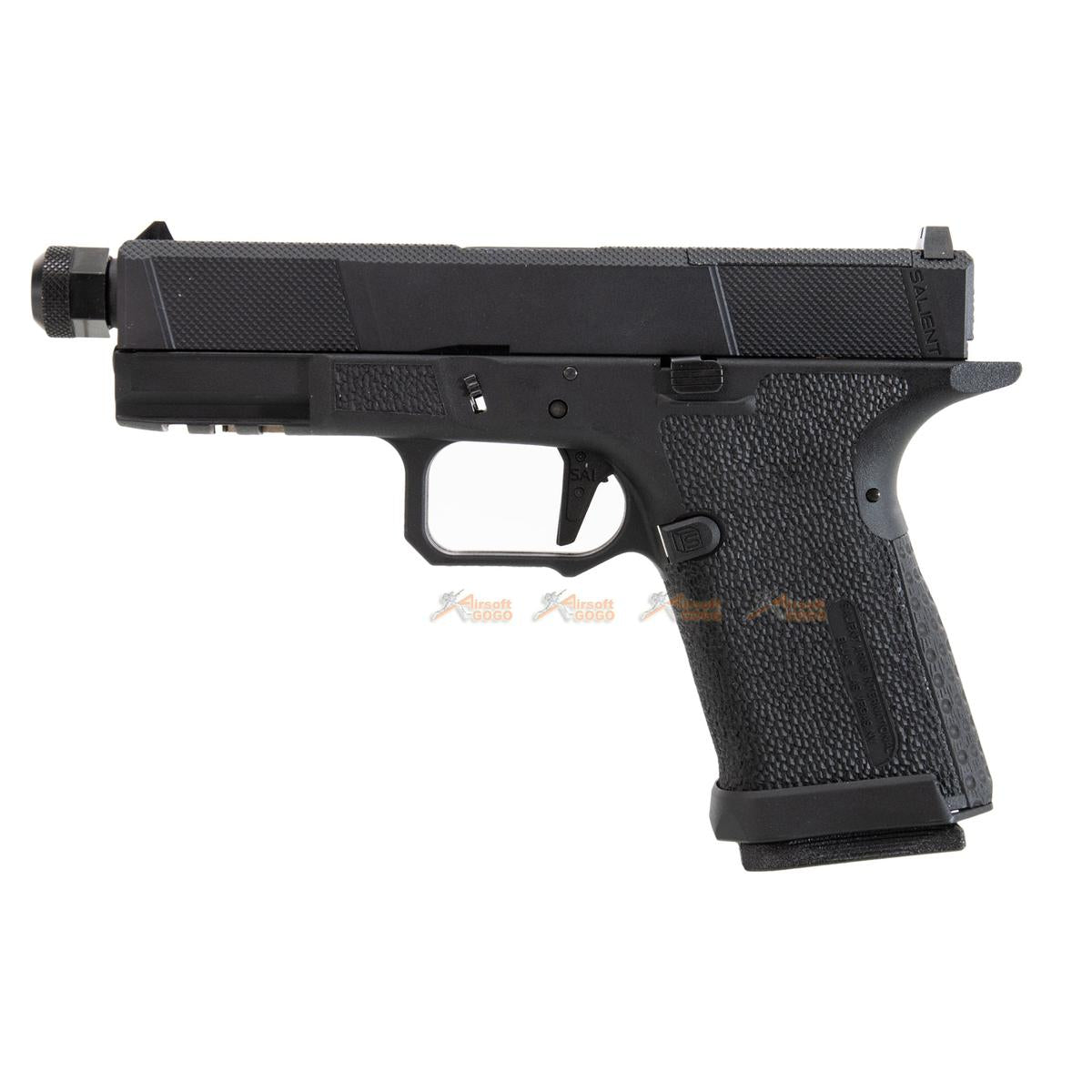 EMG / SAI Utility Compact (ユーティリティコンパクト) ガスブローバック GBB (アルミ ・ガス ver.) - ブラック-AIRSOFT GOGO エアガン・サバゲー用品通販