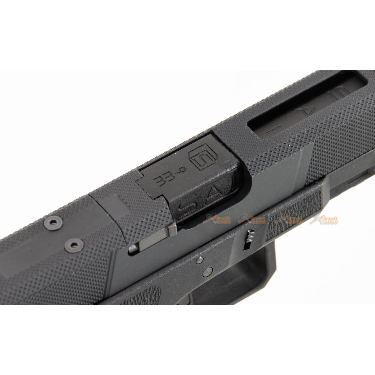 EMG / SAI Utility Compact (ユーティリティコンパクト) ガスブローバック GBB (アルミ ・ガス ver.) - ブラック-AIRSOFT GOGO エアガン・サバゲー用品通販