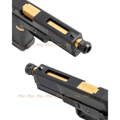 EMG / SAI Utility (ユーティリティ) スタンダード ガスブローバック GBB (アルミ ・ガス ver.) - ゴールド / ゴールド-AIRSOFT GOGO エアガン・サバゲー用品通販