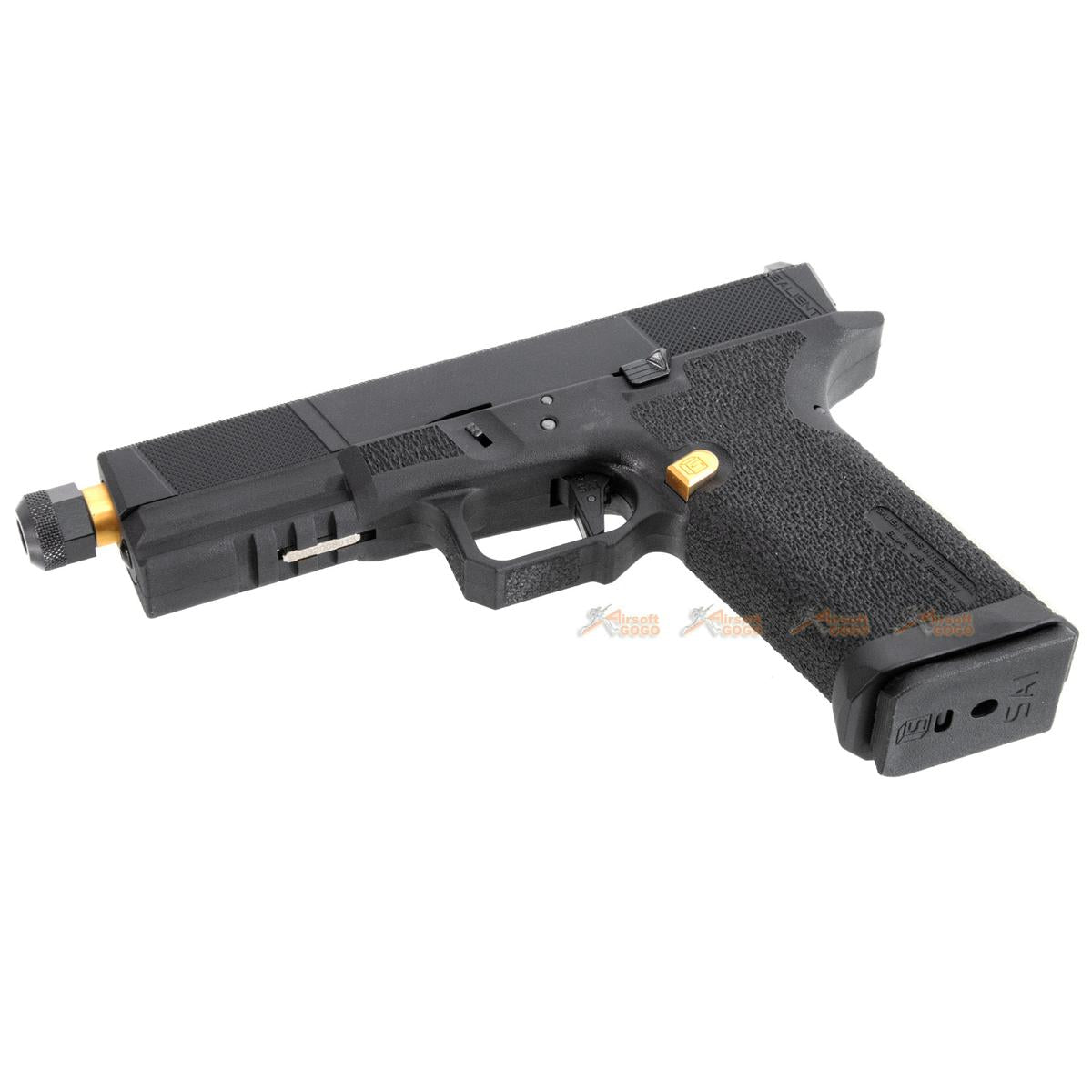 EMG / SAI Utility (ユーティリティ) スタンダード ガスブローバック GBB (アルミ ・ガス ver.) - ゴールド / ゴールド-AIRSOFT GOGO エアガン・サバゲー用品通販