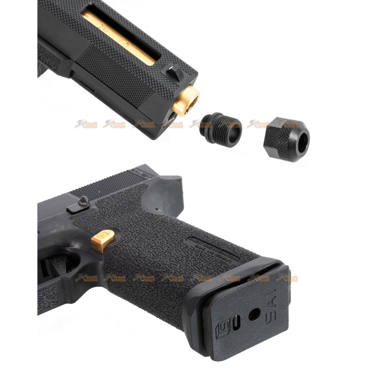 EMG / SAI Utility (ユーティリティ) スタンダード ガスブローバック GBB (アルミ ・ガス ver.) - ゴールド / ゴールド-AIRSOFT GOGO エアガン・サバゲー用品通販