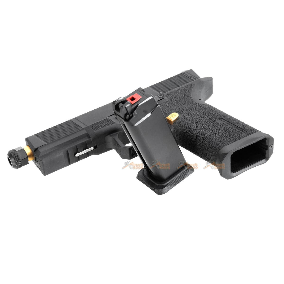 EMG / SAI Utility (ユーティリティ) スタンダード ガスブローバック GBB (アルミ ・ガス ver.) - ゴールド / ゴールド-AIRSOFT GOGO エアガン・サバゲー用品通販