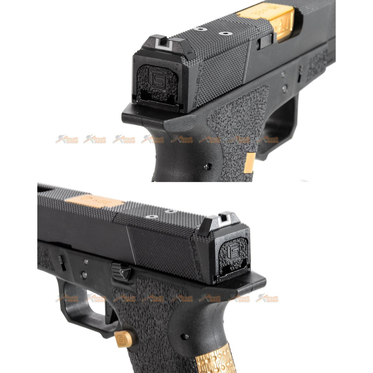 EMG / SAI Utility (ユーティリティ) スタンダード ガスブローバック GBB (アルミ ・ガス ver.) - ゴールド / ゴールド-AIRSOFT GOGO エアガン・サバゲー用品通販