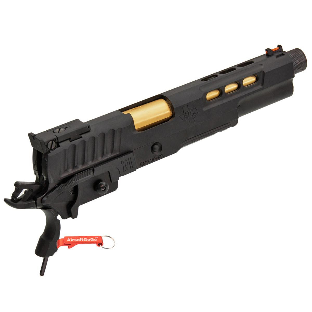 EMG / STI INTERNATIONAL DVC3 2011スライドセット (マズルプロテクター付) マルイ / WE ハイキャパ対応-AIRSOFT GOGO エアガン・サバゲー用品通販