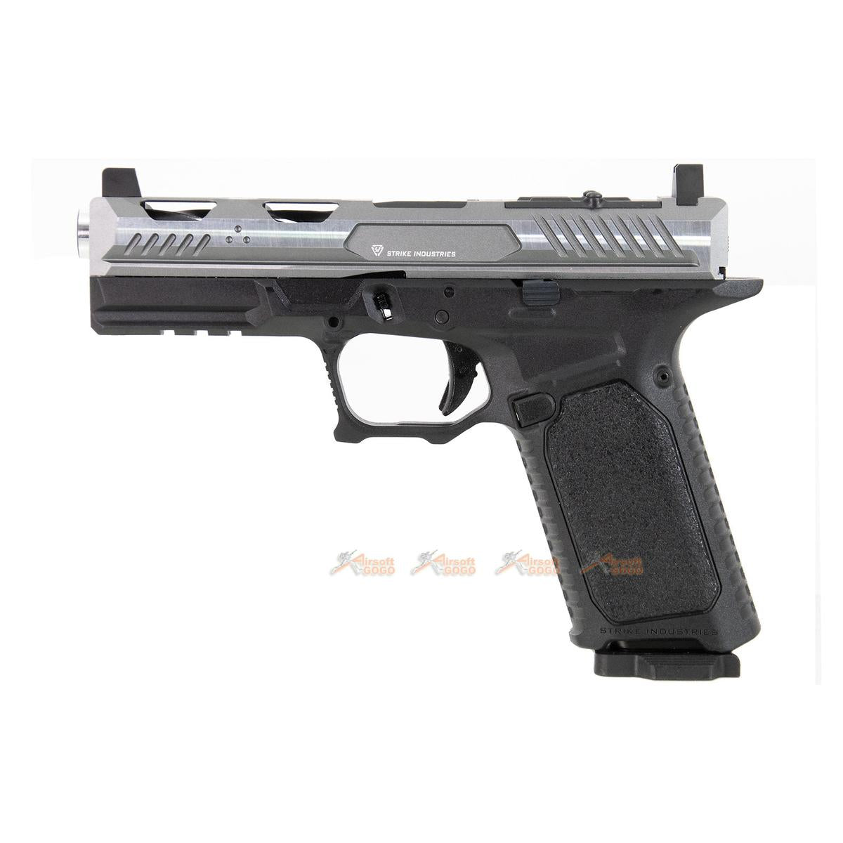 EMG STRIKE INDUSTRIES ARK17 G17 ガスブローバック GBB (シルバー)-AIRSOFT GOGO エアガン・サバゲー用品通販