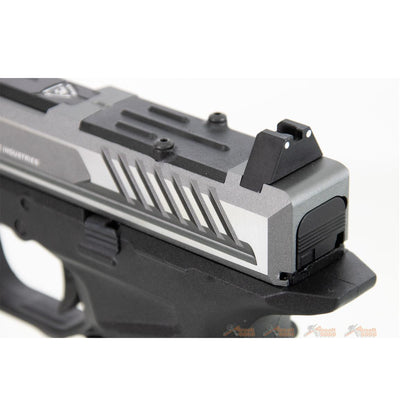 EMG STRIKE INDUSTRIES ARK17 G17 ガスブローバック GBB (シルバー)-AIRSOFT GOGO エアガン・サバゲー用品通販