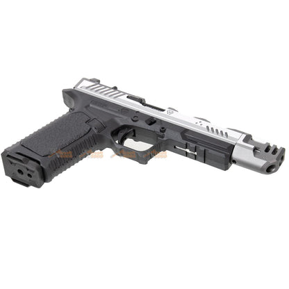 EMG STRIKE INDUSTRIES ARK17 G17 ガスブローバック GBB w/ コンペンセイター (シルバー)-AIRSOFT GOGO エアガン・サバゲー用品通販