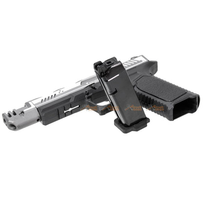 EMG STRIKE INDUSTRIES ARK17 G17 ガスブローバック GBB w/ コンペンセイター (シルバー)-AIRSOFT GOGO エアガン・サバゲー用品通販