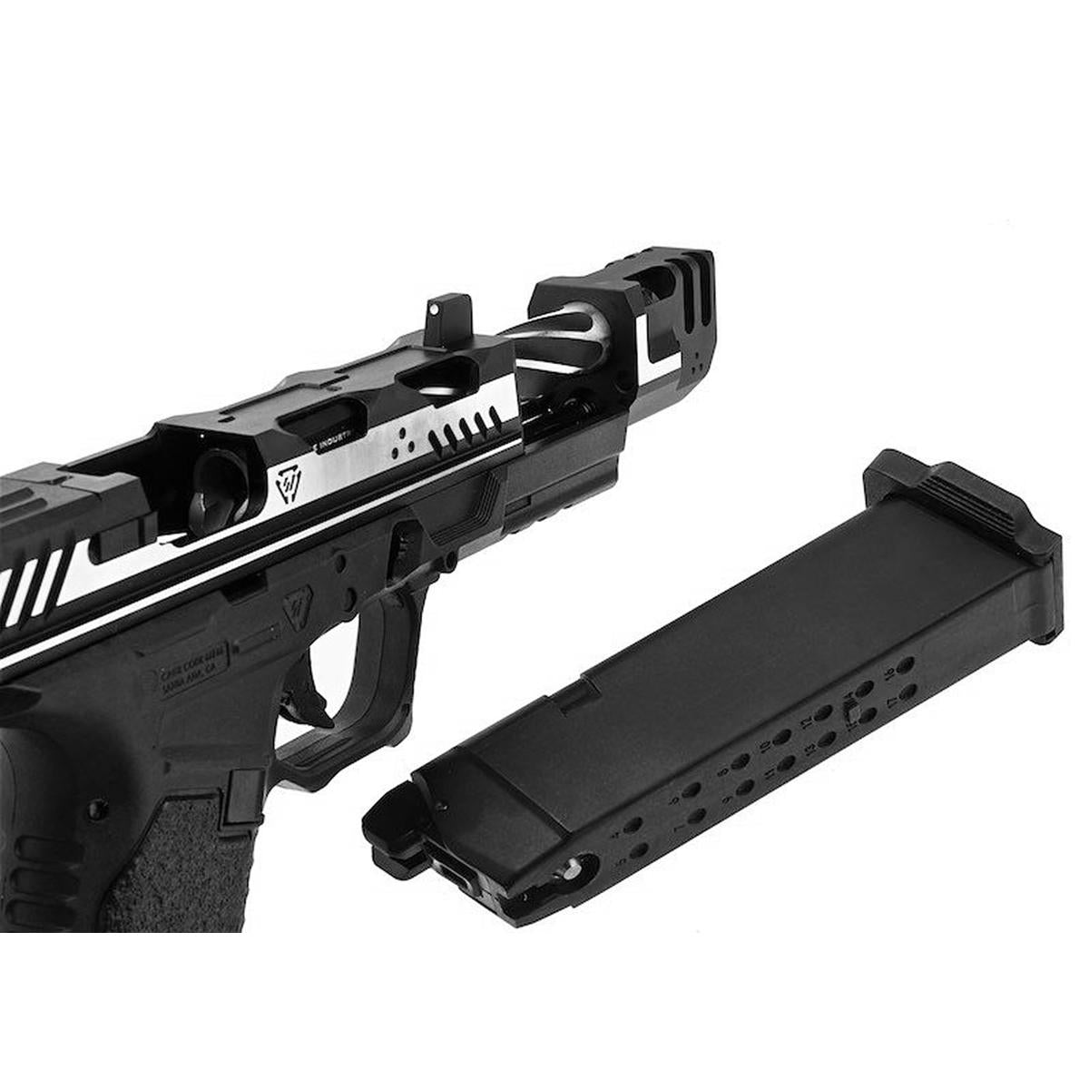 EMG STRIKE INDUSTRIES ARK17 ガスブローバック GBB 取り外し可能コンペンセータ付き (２トーン )-AIRSOFT GOGO エアガン・サバゲー用品通販