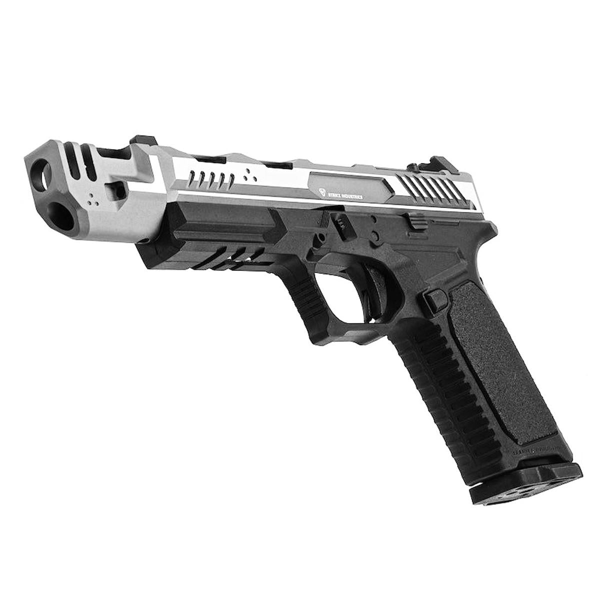 EMG STRIKE INDUSTRIES ARK17 ガスブローバック GBB 取り外し可能コンペンセータ付き (シルバー )-AIRSOFT GOGO エアガン・サバゲー用品通販