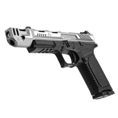EMG STRIKE INDUSTRIES ARK17 ガスブローバック GBB 取り外し可能コンペンセータ付き (シルバー )-AIRSOFT GOGO エアガン・サバゲー用品通販