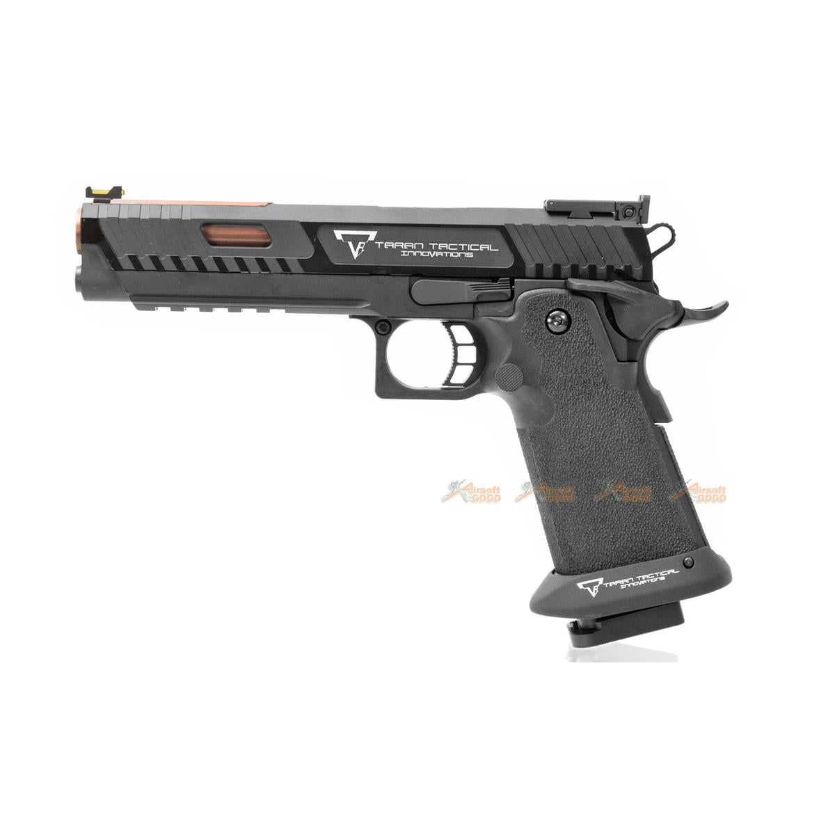 EMG / TTI 2011 コンバットマスター 【アイランドバレル Island Barrel ver.】 GBB ガスブローバック ガスガン ( ブラック )-AIRSOFT GOGO エアガン・サバゲー用品通販