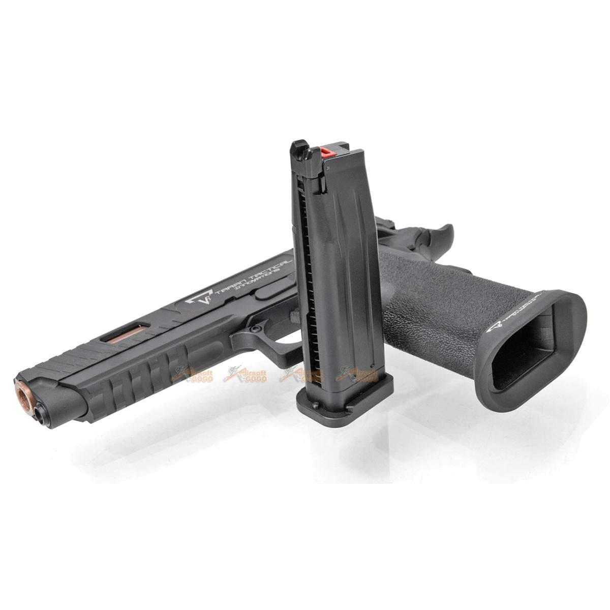 EMG / TTI 2011 コンバットマスター 【アイランドバレル Island Barrel ver.】 GBB ガスブローバック ガスガン ( ブラック )-AIRSOFT GOGO エアガン・サバゲー用品通販