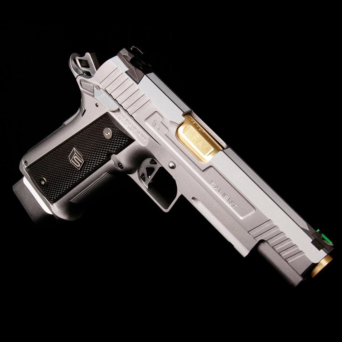 EMG製のSAI ハイキャパ 5.1 ガスブローバック (シルバー)-AIRSOFT GOGO エアガン・サバゲー用品通販