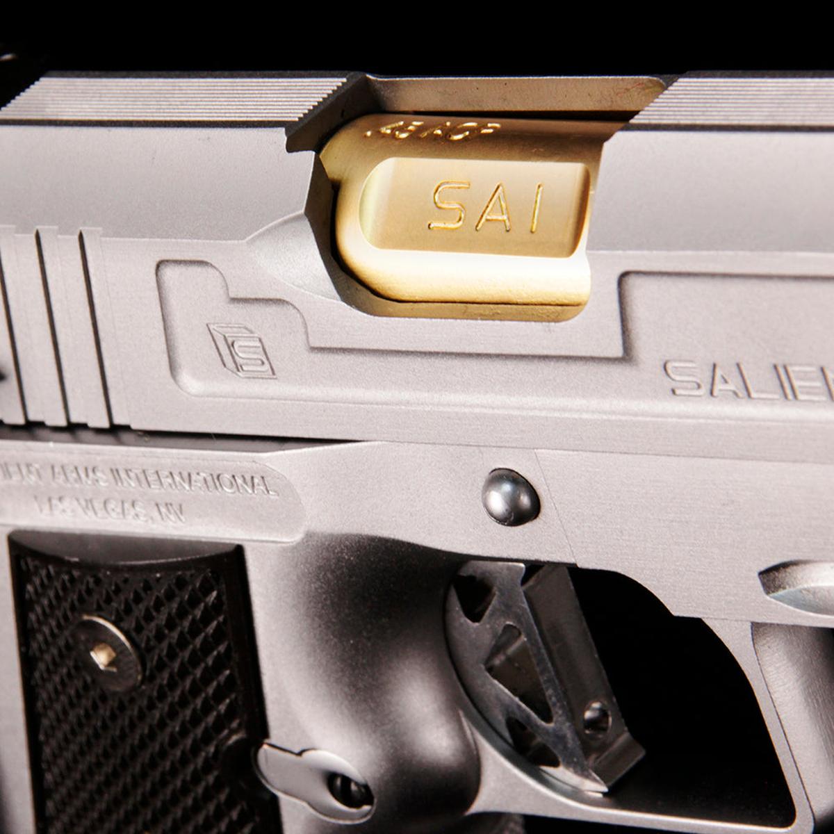 EMG製のSAI ハイキャパ 5.1 ガスブローバック (シルバー)-AIRSOFT GOGO エアガン・サバゲー用品通販