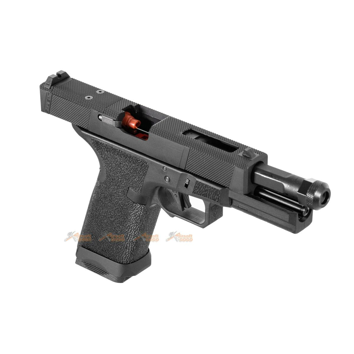 EMG/SAI Utility (ユーティリティ) スタンダード ガスブローバック GBB (アルミ ・ガス ver.) - ブラック-AIRSOFT GOGO エアガン・サバゲー用品通販