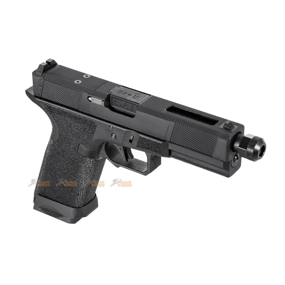 EMG/SAI Utility (ユーティリティ) スタンダード ガスブローバック GBB (アルミ ・ガス ver.) - ブラック-AIRSOFT GOGO エアガン・サバゲー用品通販