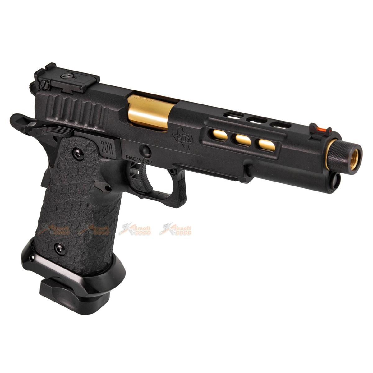 EMG/STI International DVC-3 2011 GBB ガスブローバック ピストル (スレッドアダプター ・全自動ver.)-AIRSOFT GOGO エアガン・サバゲー用品通販