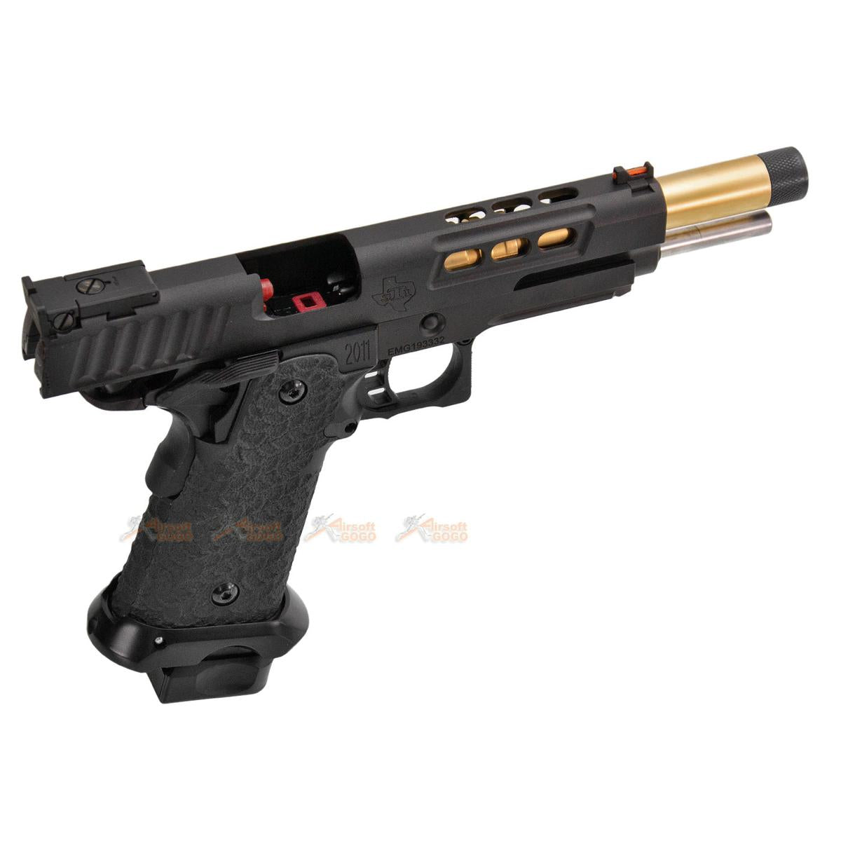 EMG/STI International DVC-3 2011 GBB ガスブローバック ピストル (スレッドアダプター ・全自動ver.)-AIRSOFT GOGO エアガン・サバゲー用品通販