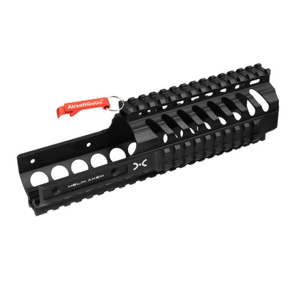 Fashion Defence KWA クリスベクター用レイルハンドガード ９インチ (ブラックカラー)-AIRSOFT GOGO エアガン・サバゲー用品通販