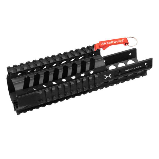 Fashion Defence KWA クリスベクター用レイルハンドガード ９インチ (ブラックカラー)-AIRSOFT GOGO エアガン・サバゲー用品通販