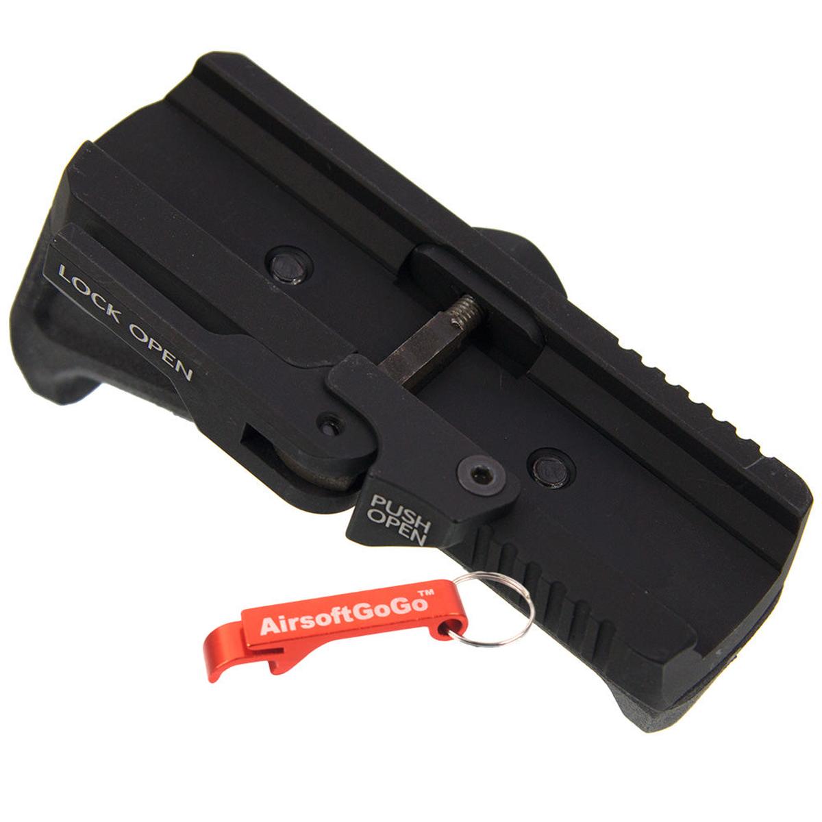 FMA QDアングル・フォアグリップ 20mm RAS RISレール用-AIRSOFT GOGO エアガン・サバゲー用品通販