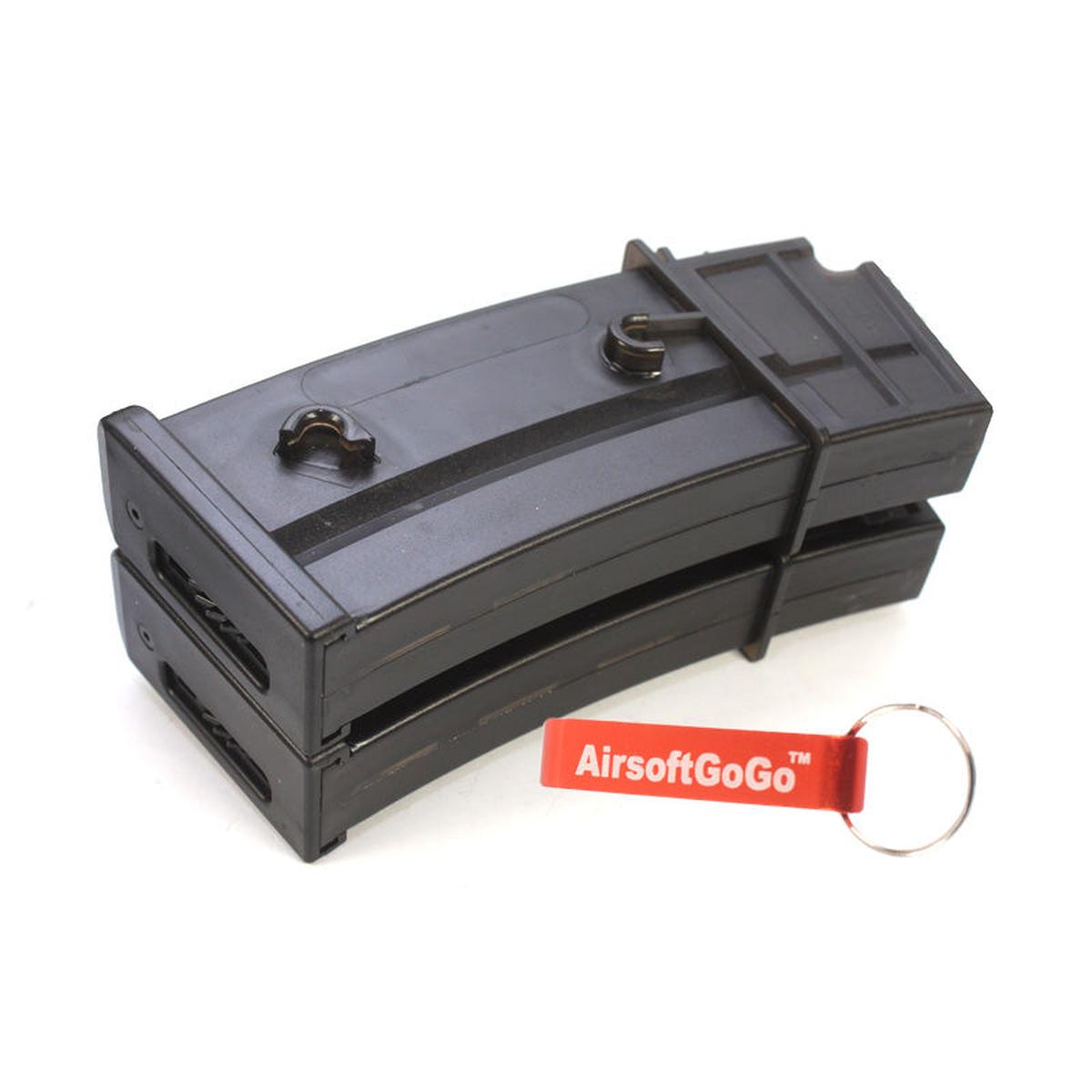 G36 シリーズ用Jing Gong 470連マガジンセット（２本）-AIRSOFT GOGO エアガン・サバゲー用品通販