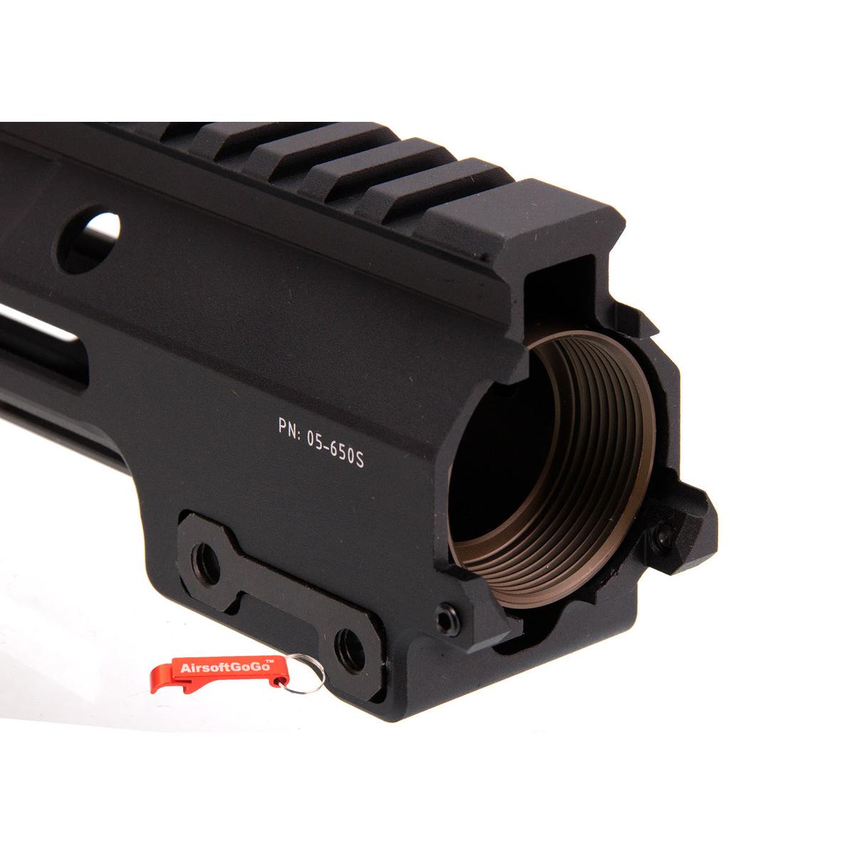 ガスブローバック/電動ガンM4対応 ARROW DYNAMIC (アローダイナミック) MK16 13.5インチ M-LOK ハンドガード (ブラック)-AIRSOFT GOGO エアガン・サバゲー用品通販