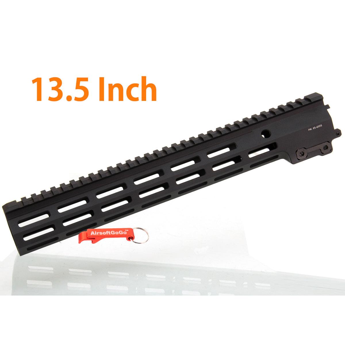 ガスブローバック/電動ガンM4対応 ARROW DYNAMIC (アローダイナミック) MK16 13.5インチ M-LOK ハンドガード (ブラック)-AIRSOFT GOGO エアガン・サバゲー用品通販