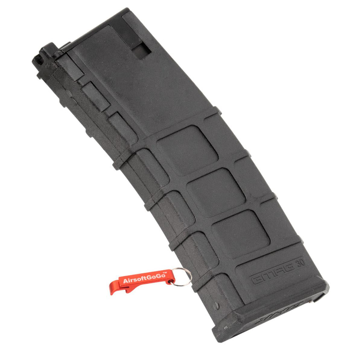 ガスブローバックライフル GHK M4/G5用 GHK 40連ガスマガジン (ブラック)-AIRSOFT GOGO エアガン・サバゲー用品通販