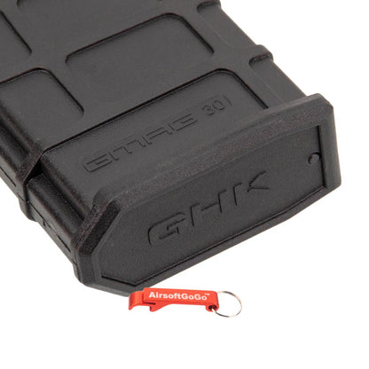 ガスブローバックライフル GHK M4/G5用 GHK 40連ガスマガジン (ブラック)-AIRSOFT GOGO エアガン・サバゲー用品通販