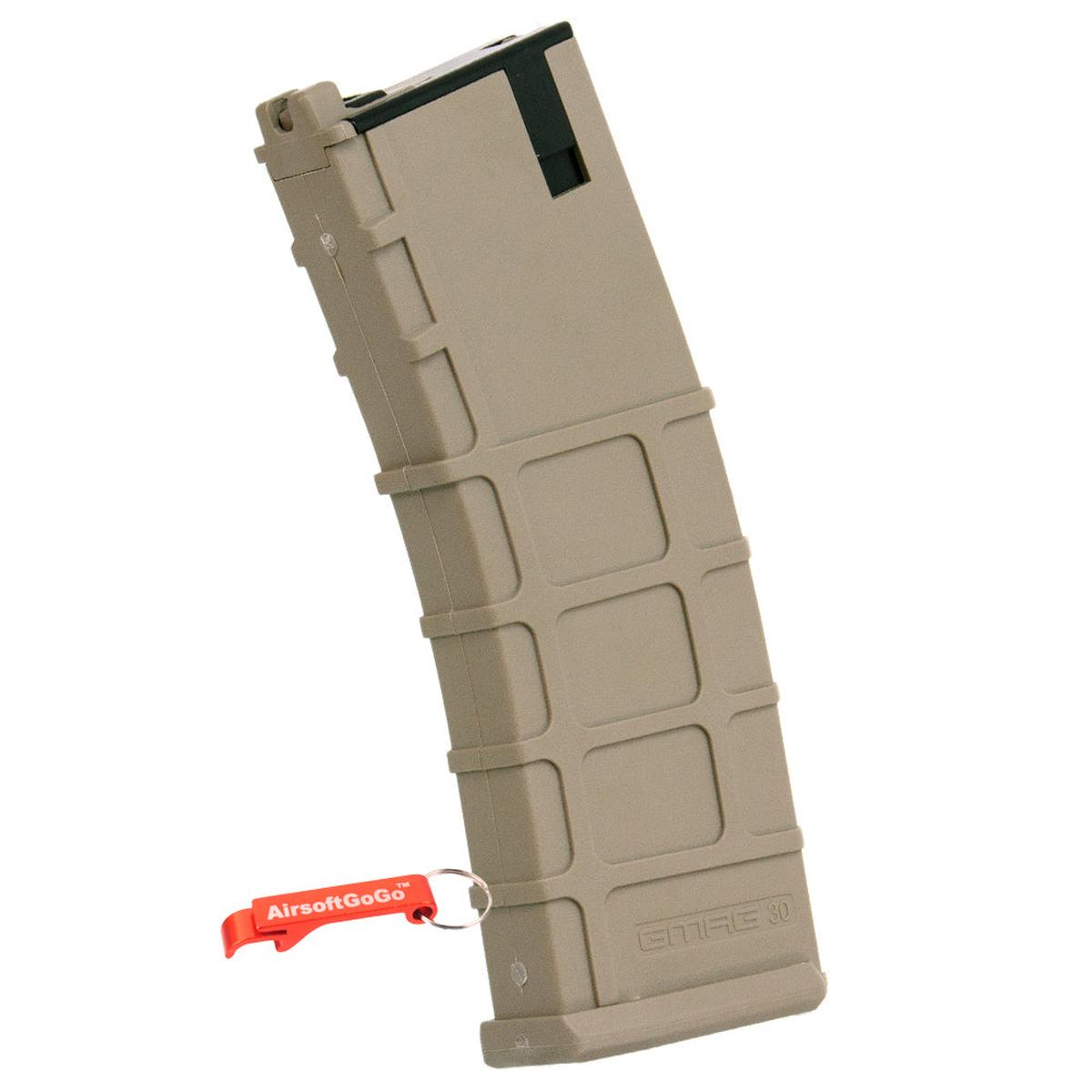 ガスブローバックライフル GHK M4/G5用 GHK 40連ガスマガジン (TANカラー)-AIRSOFT GOGO エアガン・サバゲー用品通販