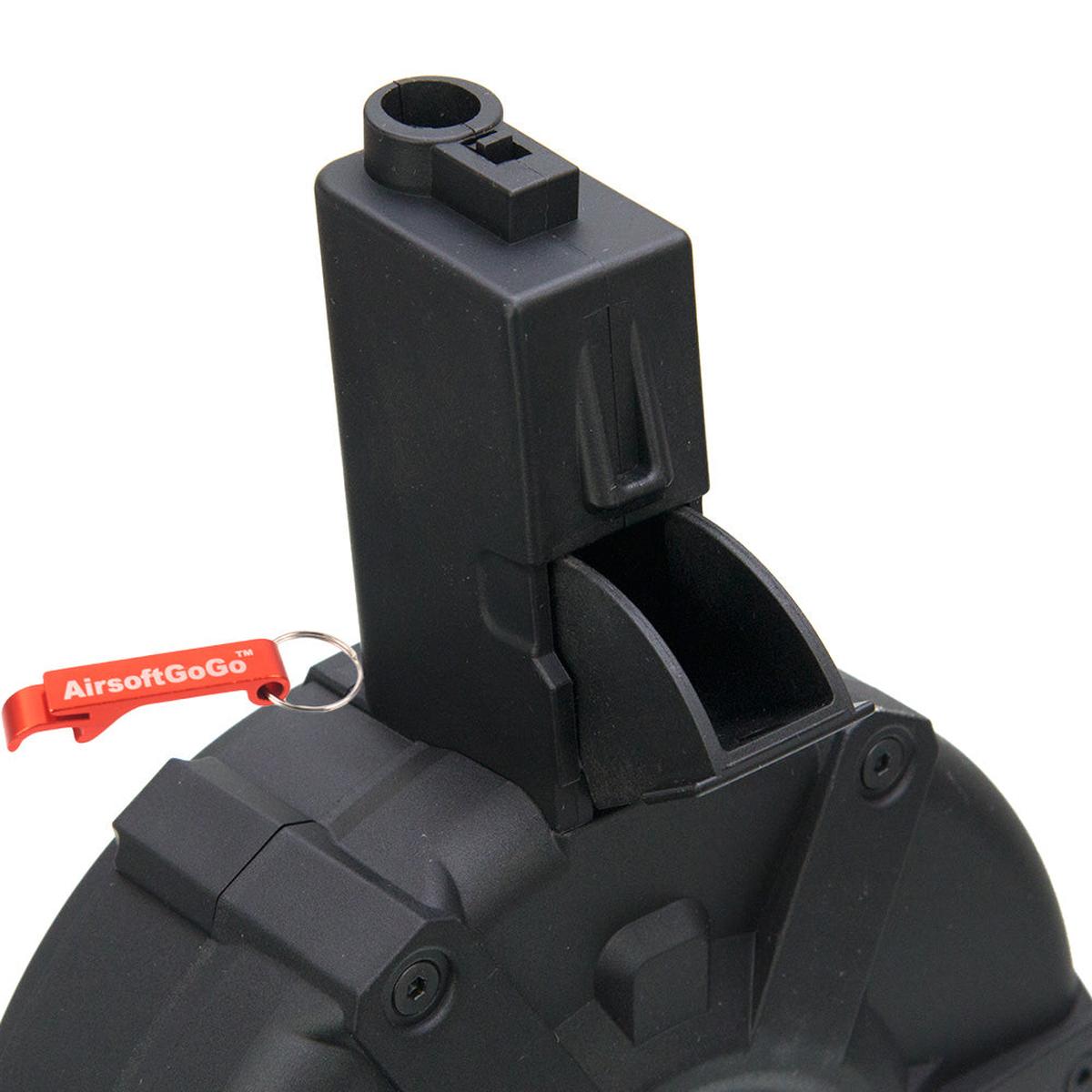 G&G ARP9対応1500連ドラムマガジン-AIRSOFT GOGO エアガン・サバゲー用品通販