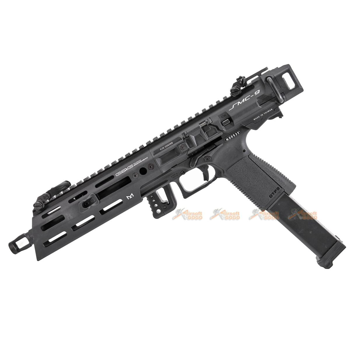 G&G SMC9 コンバージョンキット （GTP-9 ロアフレーム・マガジン付属）-AIRSOFT GOGO エアガン・サバゲー用品通販