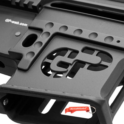 G&P メタルフレーム マルイM4/M16 & G&P F.R.S.用 (ブラックカラー)-AIRSOFT GOGO エアガン・サバゲー用品通販