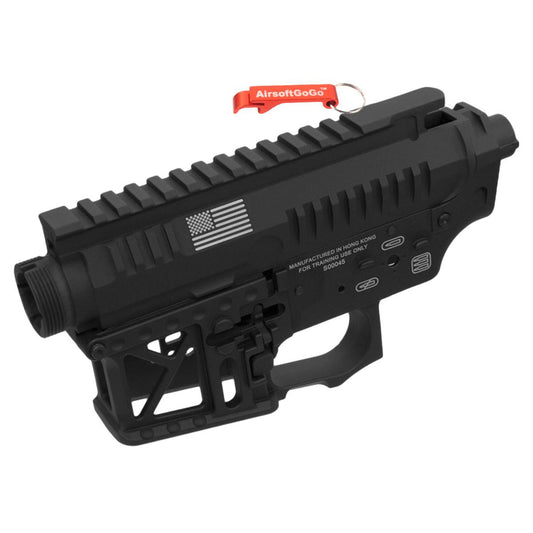 G&P メタルフレーム マルイM4/M16 & G&P F.R.S.用 (ブラックカラー)-AIRSOFT GOGO エアガン・サバゲー用品通販