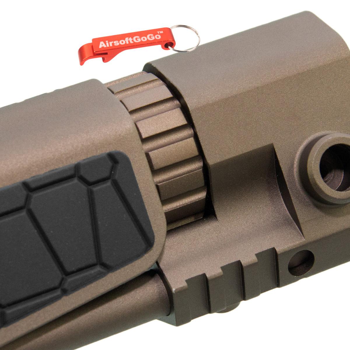G&P PDWスリムストック 電動ガンマルイ・G&P M4 / M16用 (スネーク柄、デザートカラー)-AIRSOFT GOGO エアガン・サバゲー用品通販