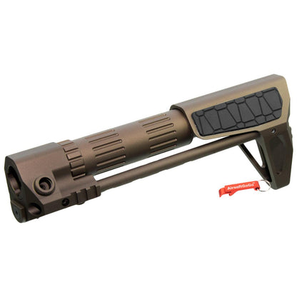 G&P PDWスリムストック 電動ガンマルイ・G&P M4 / M16用 (スネーク柄、デザートカラー)-AIRSOFT GOGO エアガン・サバゲー用品通販
