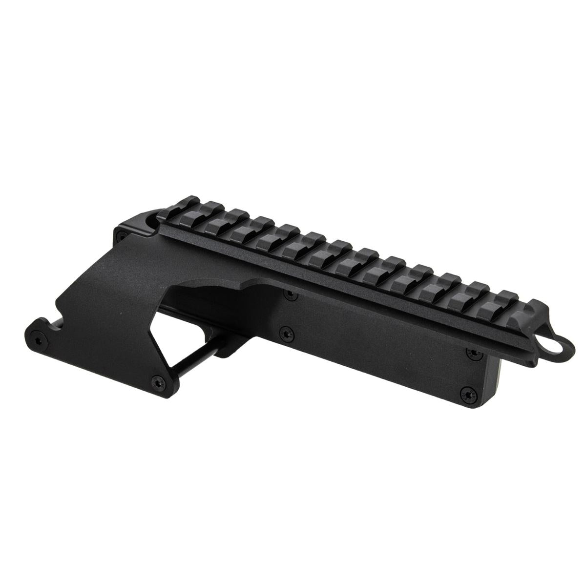 G&P ショットシェルレシーバーレール 東京マルイショットガンM870専用 -ブラック-AIRSOFT GOGO エアガン・サバゲー用品通販