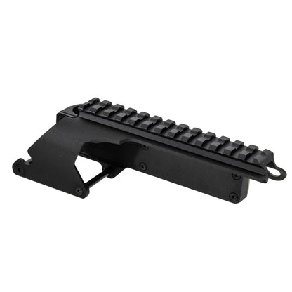 G&P ショットシェルレシーバーレール 東京マルイショットガンM870専用 -ブラック-AIRSOFT GOGO エアガン・サバゲー用品通販